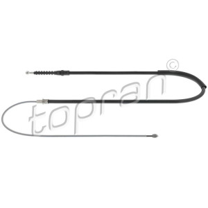 Cable Pull, parking brake TOPRAN 112 149