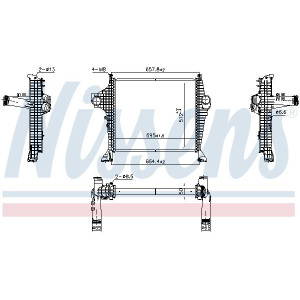 Интеркулер NISSENS 961327