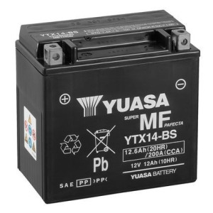 Стартерная аккумуляторная батарея YUASA YTX14-BS