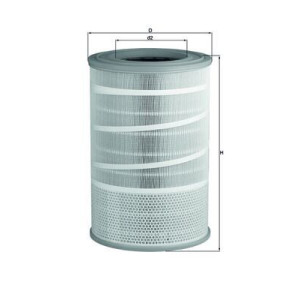 Air Filter KNECHT LX 2068