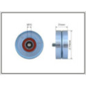 Tensioner Pulley, V-ribbed belt CAFFARO 500239