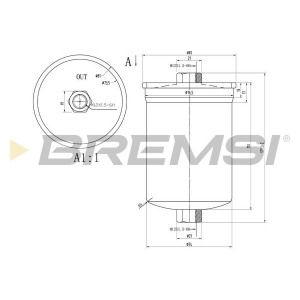 Fuel Filter BREMSI FE1519