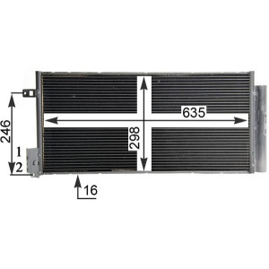 Kondensaator,kliimaseade MAHLE AC 505 001S