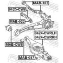 Mounting, control/trailing arm FEBEST MAB-087