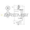 Fuel Filter BREMSI FE0395