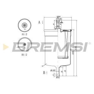 Fuel Filter BREMSI FE0395