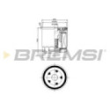 Масляный фильтр BREMSI FL0033