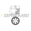 Õlifilter BREMSI FL0140