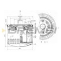 Oil Filter BREMSI FL0320
