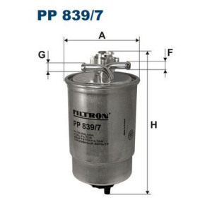 Fuel Filter FILTRON PP 839/7