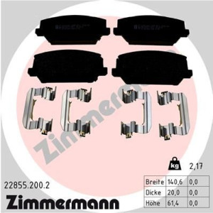 Jarrupala, levyjarru ZIMMERMANN 22855.200.2