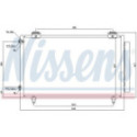 Конденсатор, кондиционер NISSENS 94719