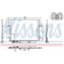 Condenser, air conditioning NISSENS 94614
