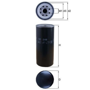Oil Filter KNECHT OC 246