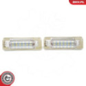 Licence Plate Light ESEN SKV 72SKV509