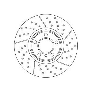 Jarrulevy TRW DF6604S