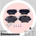 Комплект тормозных колодок, дисковый тормоз ZIMMERMANN 25617.185.1