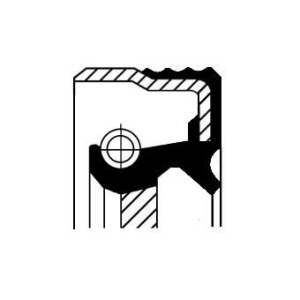 Shaft Seal, crankshaft CORTECO 12014056B