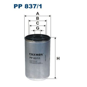 Fuel Filter FILTRON PP 837/1