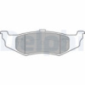 Brake Pad Set, disc brake DELPHI LP1515