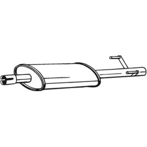 Centre Muffler BOSAL 175-209