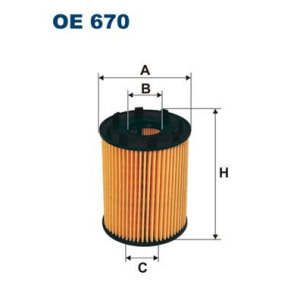 Öljynsuodatin FILTRON OE 670