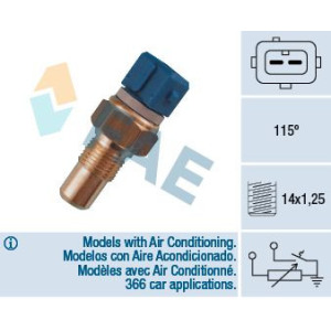 Sensor, coolant temperature FAE 34110