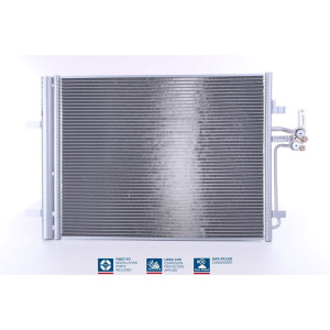 Condenser, air conditioning NISSENS 940044