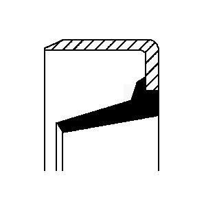 Shaft Seal, differential CORTECO 01027950B