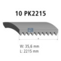V-Ribbed Belt DT Spare Parts 1.21865