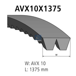 Banded V-Belts DT Spare Parts 3.34202