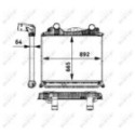 Charge Air Cooler NRF 30206