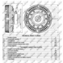 Clutch, radiator fan NRF 49001
