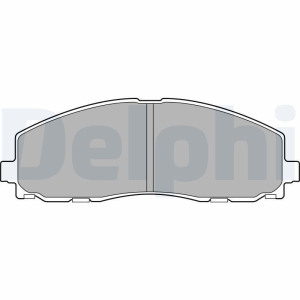 Brake Pad Set, disc parking brake DELPHI LP2694