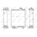 Radiator, engine cooling NRF 54079