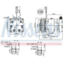 Kompressor,kliimaseade NISSENS 89518