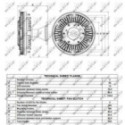 Sidur, radiaatoriventilaator NRF 49105