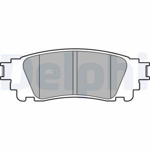 Piduriklotsi komplekt,ketaspidur DELPHI LP3171