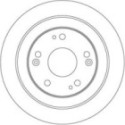 Piduriketas TRW DF6526