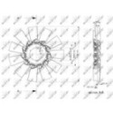 Fan Wheel, engine cooling NRF 49860