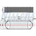 Oil Cooler, engine oil NISSENS 91112