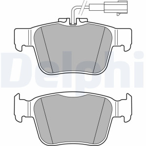 Brake Pad Set, disc brake DELPHI LP3311