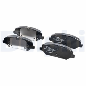 Комплект тормозных колодок, дисковый тормоз DELPHI LP3385