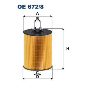 Oil Filter FILTRON OE 672/8