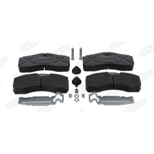 Комплект тормозных колодок, дисковый тормоз BERAL BCV29287TK