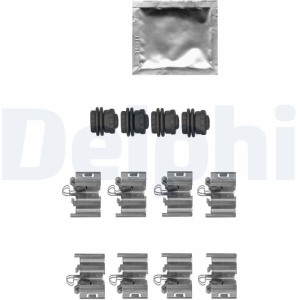 Lisakomplekt, ketaspiduriklotsid DELPHI LX0668