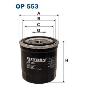 Öljynsuodatin FILTRON OP 553