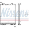 Radiator, engine cooling NISSENS 672590