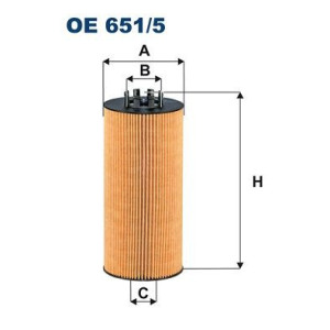 Öljynsuodatin FILTRON OE 651/5