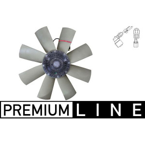 Fan, engine cooling MAHLE CFF 477 000P